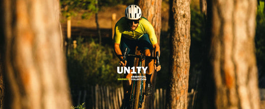 Foto de acción con productos de la nueva colección de verano Unity 24.