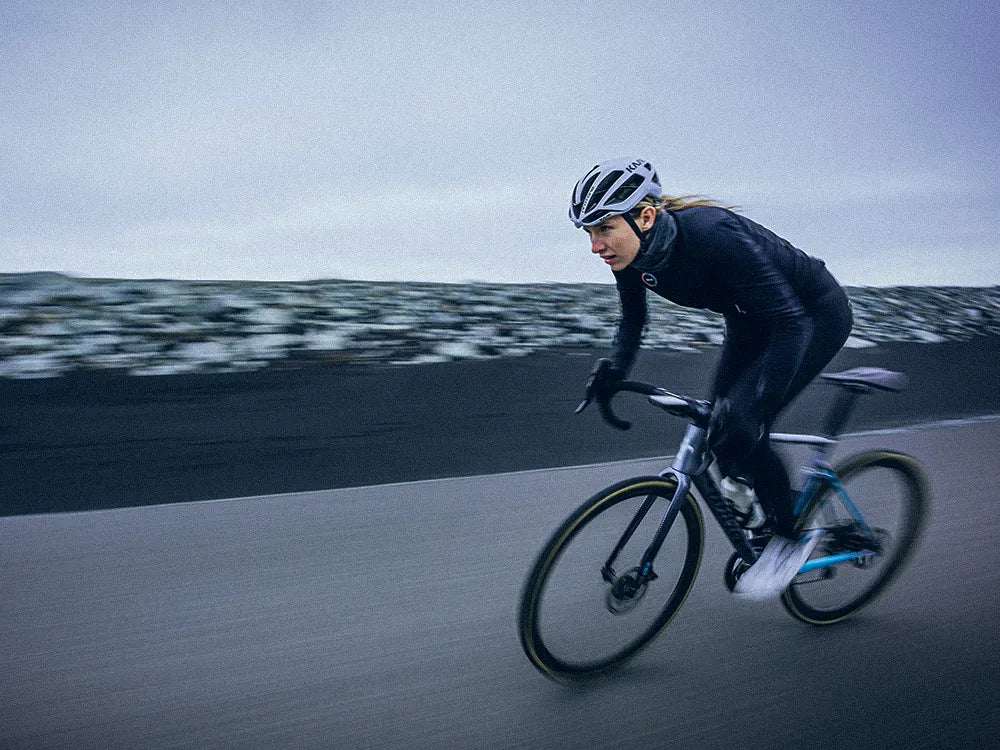 EDMRIK Conjunto de Ropa Ciclismo Mujer Invierno, Traje Bicicleta