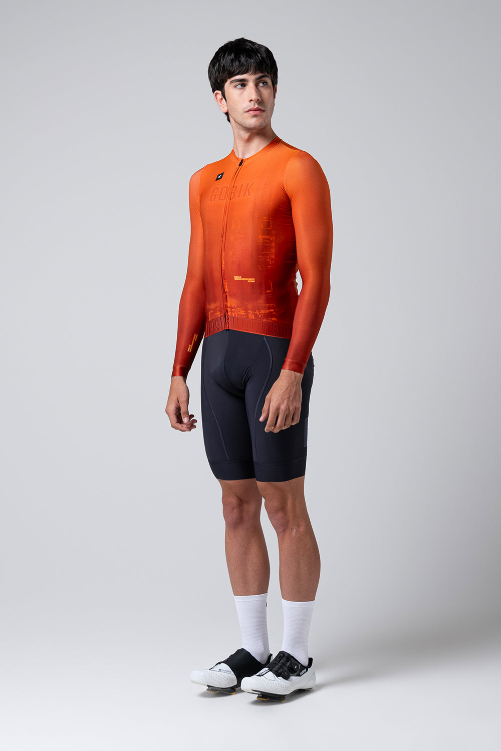 JERSEY LONG SLEEVE CX PRO 3.0 UNISEX BURNT ORANGE