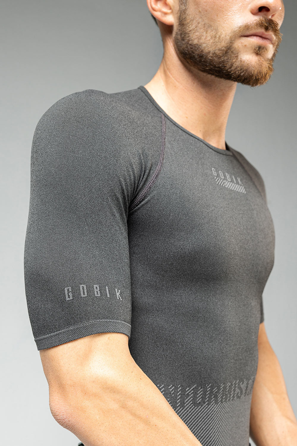 LIMBER SKIN Basalt · Camiseta Interior · Manga Corta · Hombre – Gobik