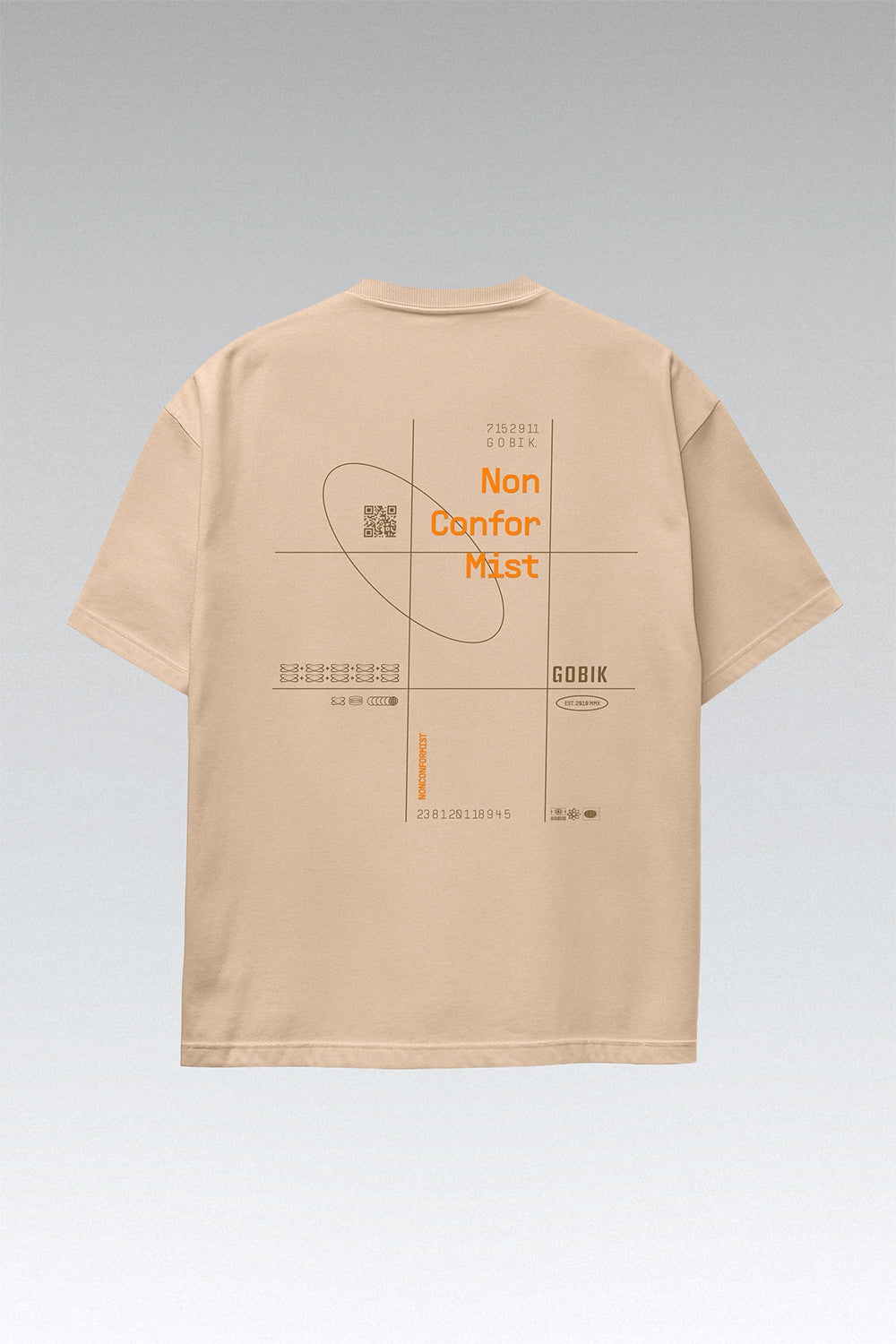 T-SHIRT OVER RIDE UNISEX CARTRIDGE