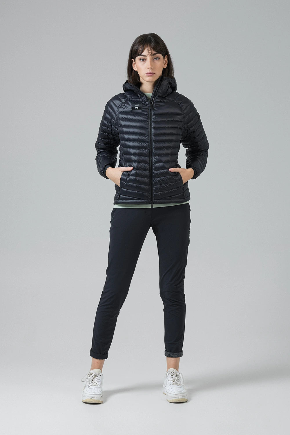 Chaqueta Acolchada Para Mujer GOBIWM - Ligera, Cálida Y Plegable, Corte Entallado, Ideal Para Diario, Trabajo O Viajes