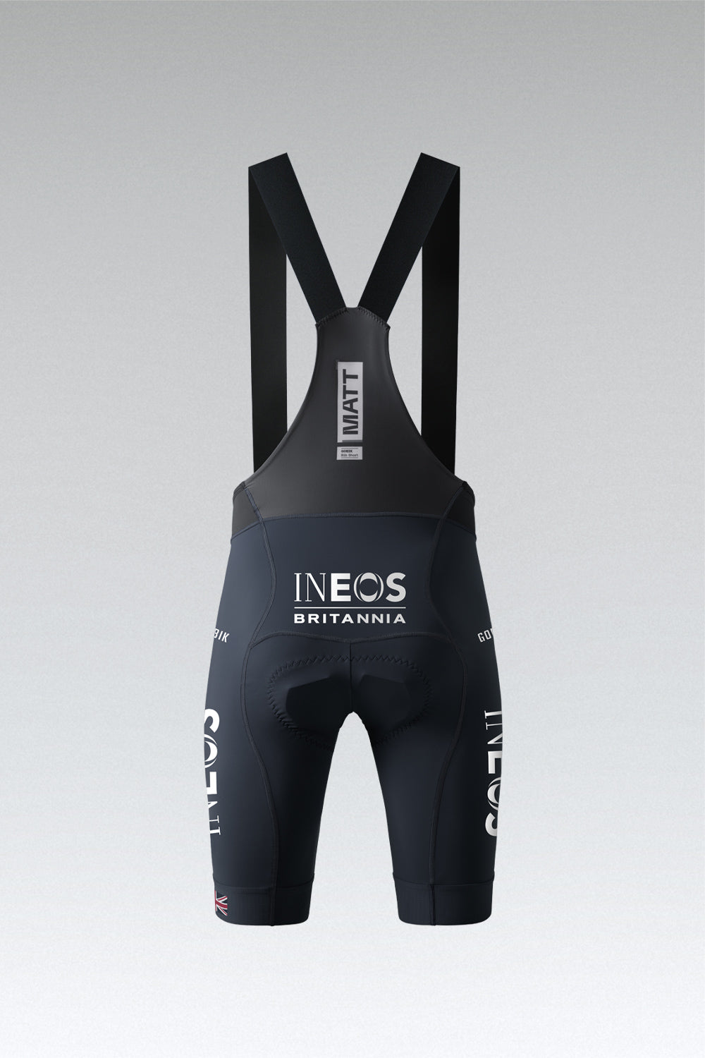 BIB SHORTS MATT SOLID 2.0 MEN INEOS BRITANNIA 24 - K10