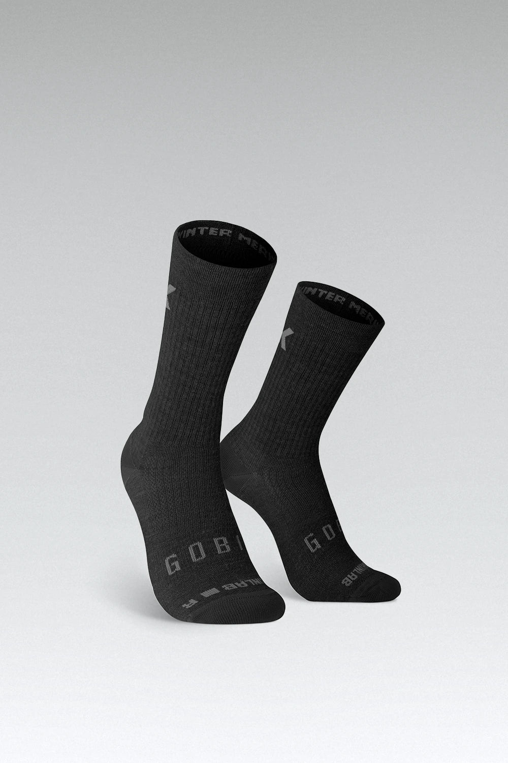 WINTER MERINO Coal Socks Unisex Gobik