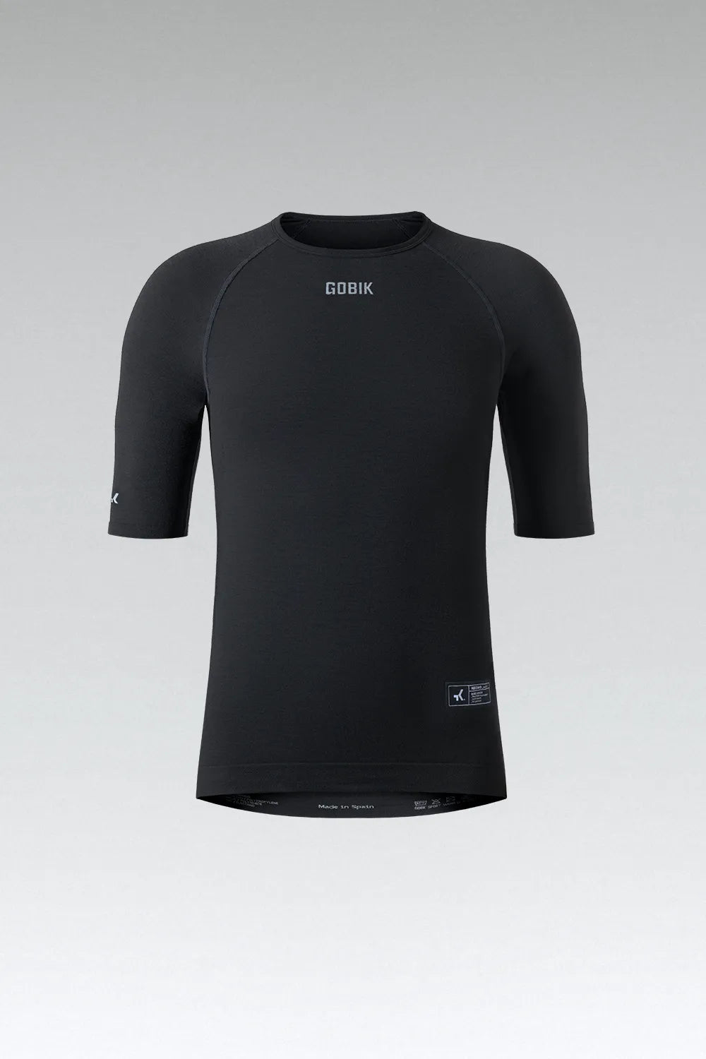 WINTER MERINO Coal · Base Layer · Men - Short sleeves – Gobik