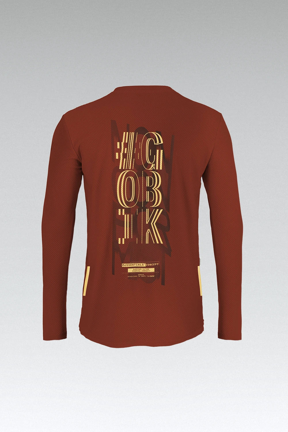 LONG SLEEVE TECHNICAL TEE TERRAIN MEN ROOIBOS