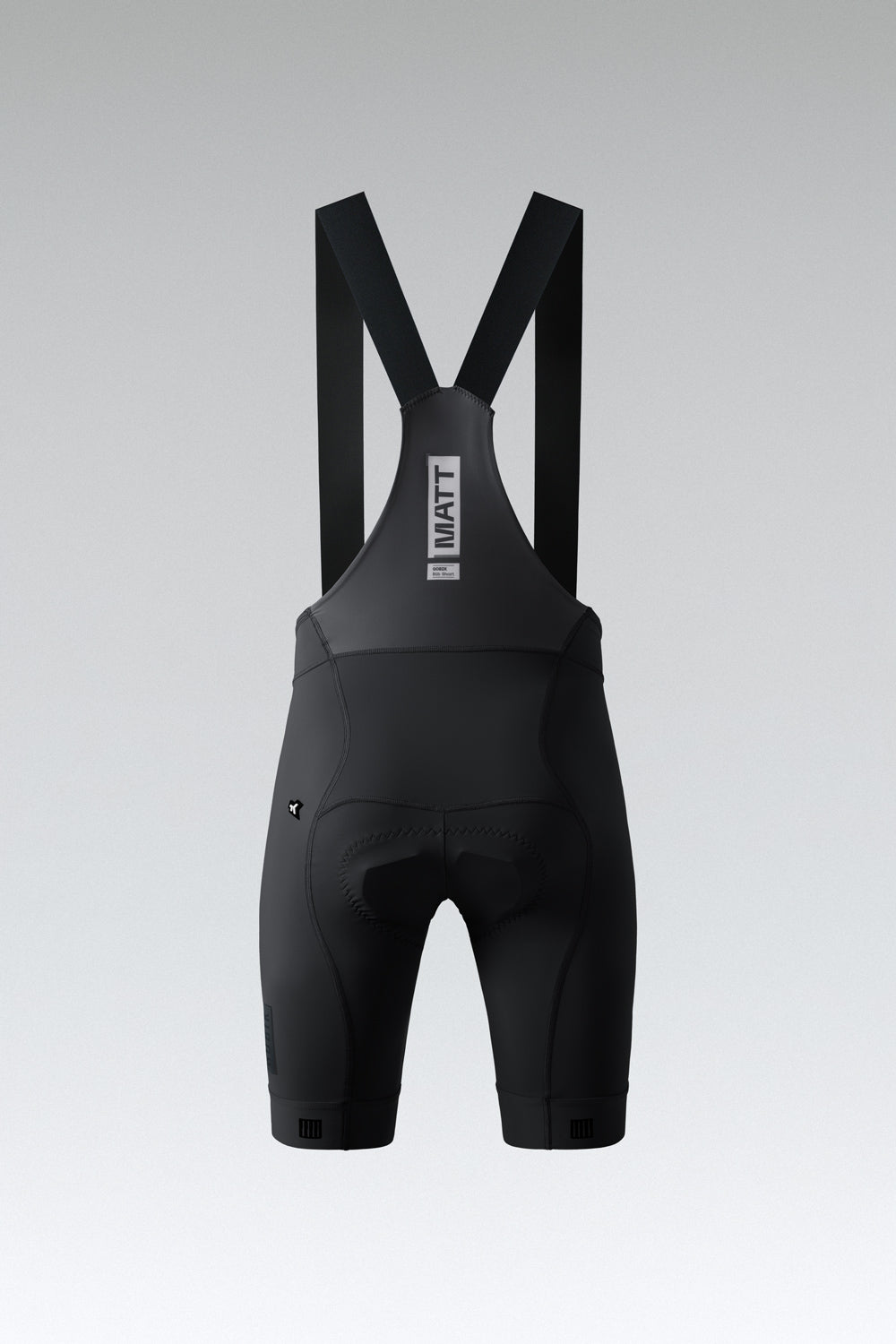 BIB SHORTS MATT COMPACT 2.0 MEN BLACK - K10