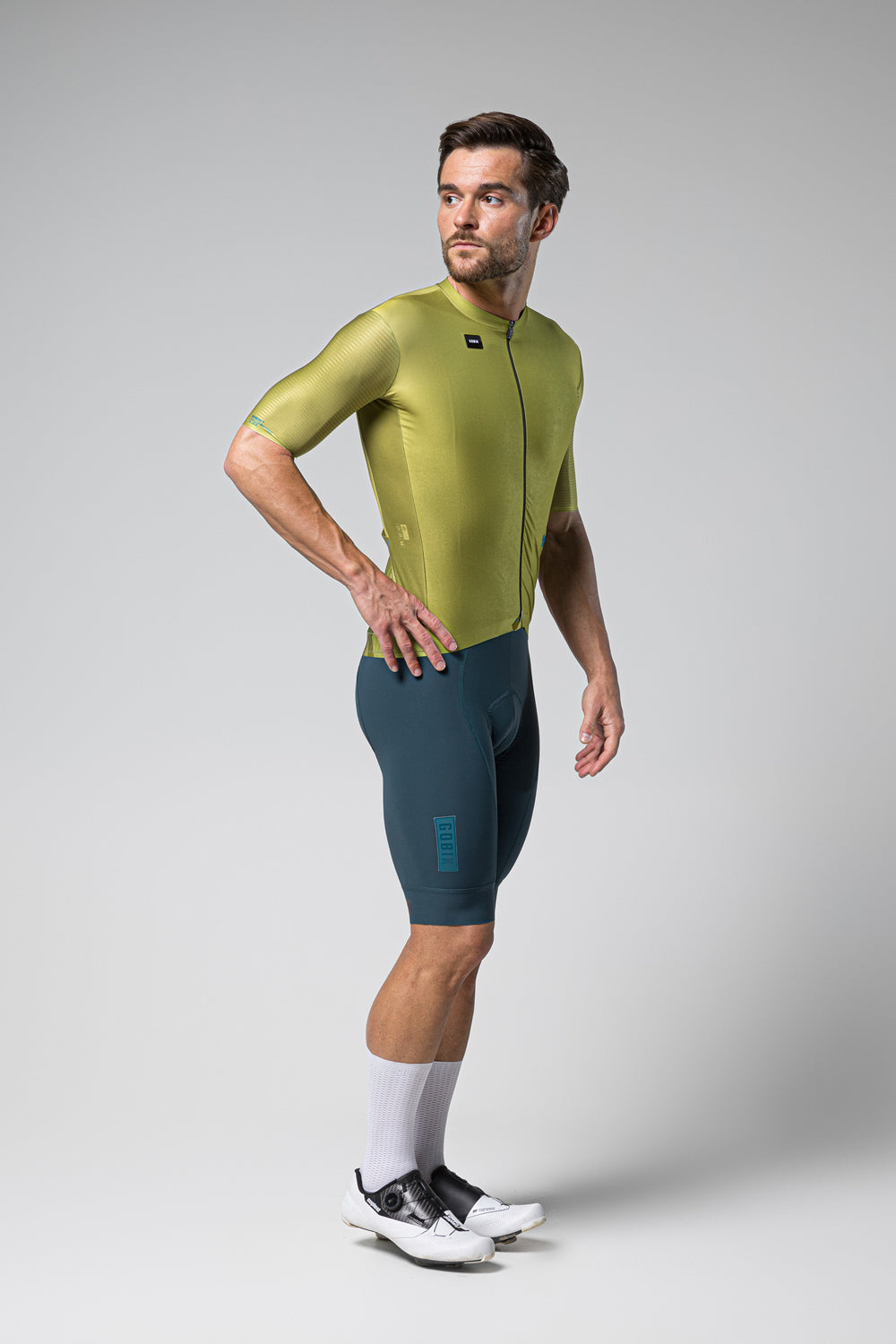 MAILLOT MANCHES COURTES MAGNITUDE HOMME SPLIT GREEN