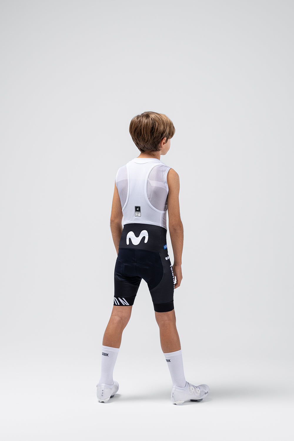 CULOTTE CORTO AVANT CON TIRANTES NIÑO MOVISTAR TEAM 26 - K1