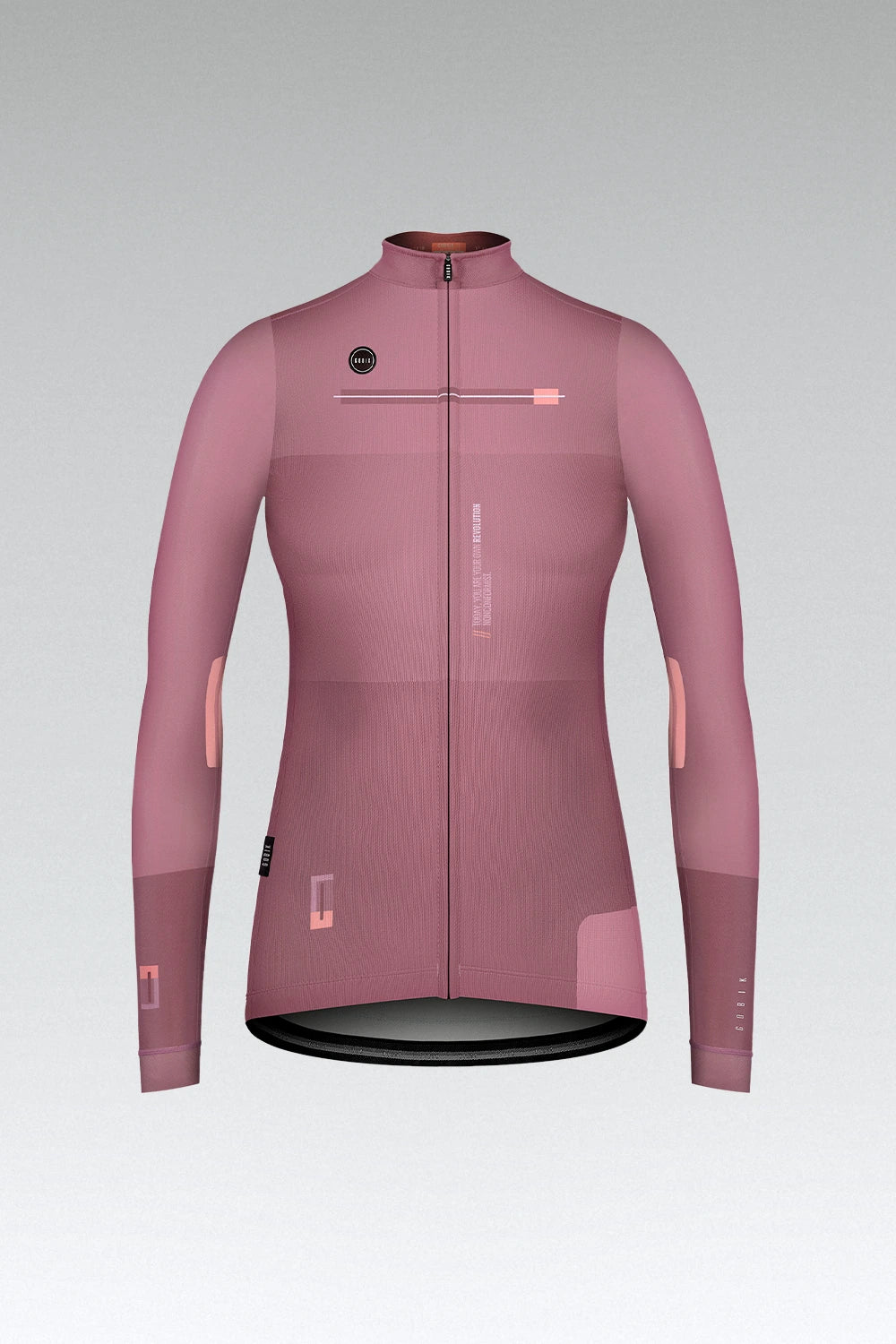 molon labe fahrradbekleidung COBBLE LAVENDER Radtrikot von langarm Radsport für Frauen von Gobik