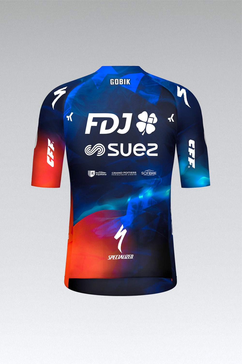 MAILLOT MANCHES COURTES ODYSSEY UNISEX FDJ SUEZ 25