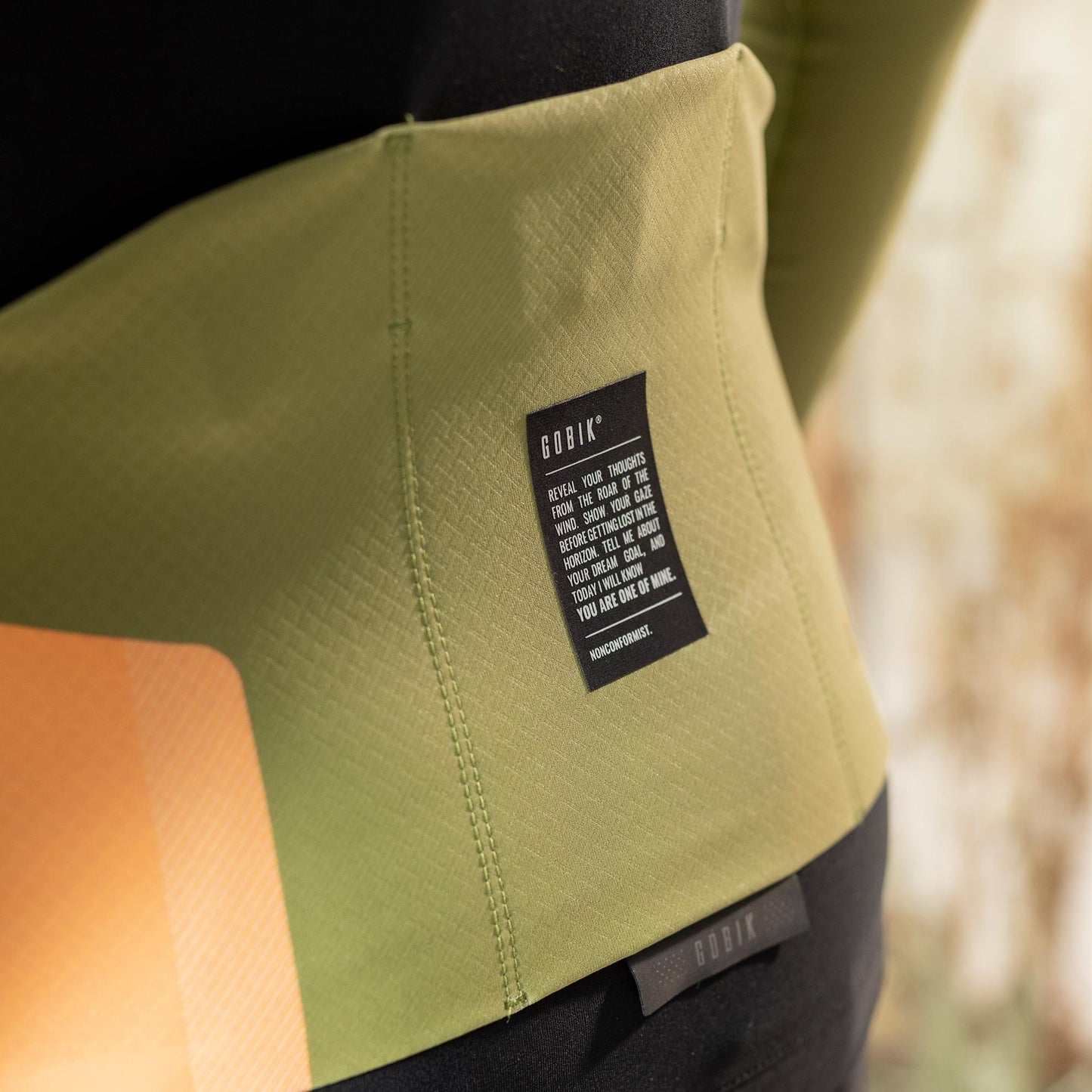 LONG SLEEVE JERSEY COBBLE BLEND MEN LEAF