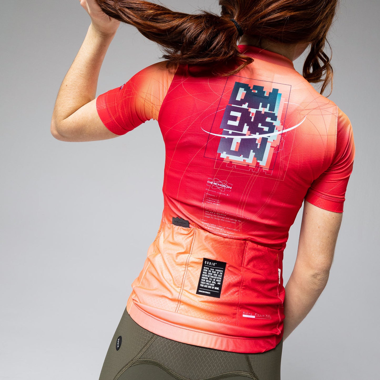 SHORT SLEEVE JERSEY STARK WOMEN HIBISCUS