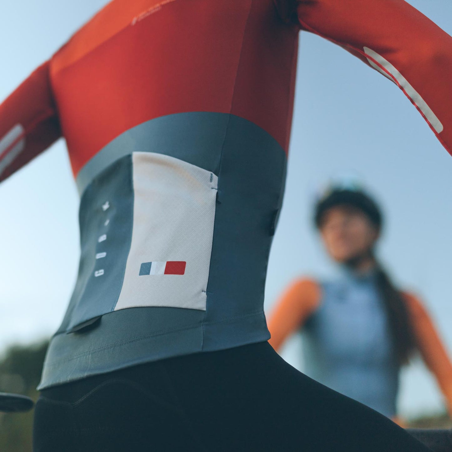 LONG SLEEVE JERSEY COBBLE MEN CRIMSON