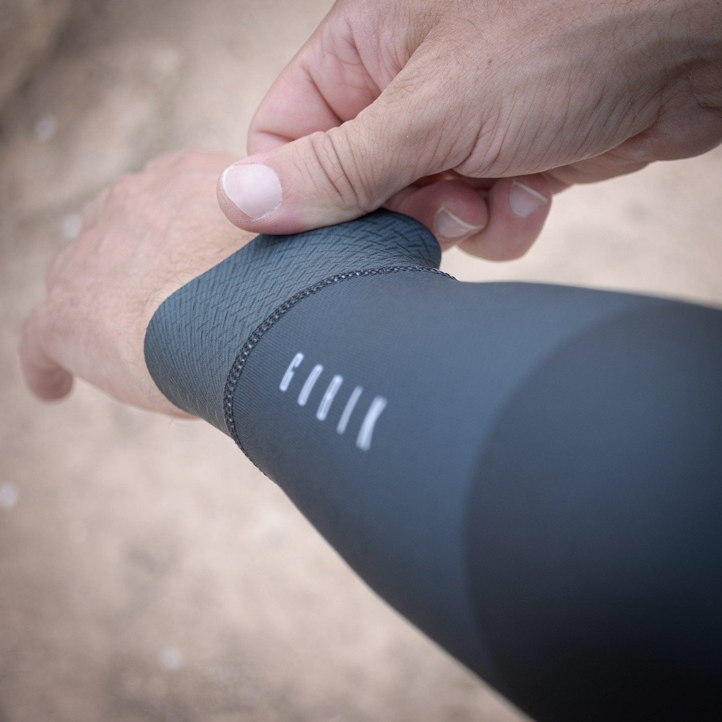 MAGLIA MANICA LUNGA COBBLE UOMO DARK COAL