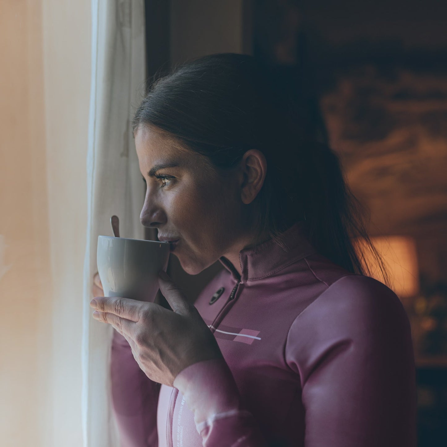 LONG SLEEVE JERSEY COBBLE WOMEN LAVENDER