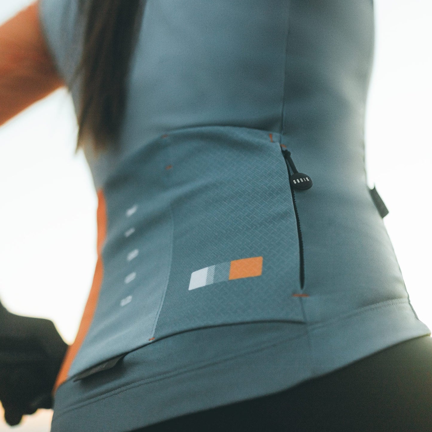 LONG SLEEVE JERSEY COBBLE WOMEN NECTARINE