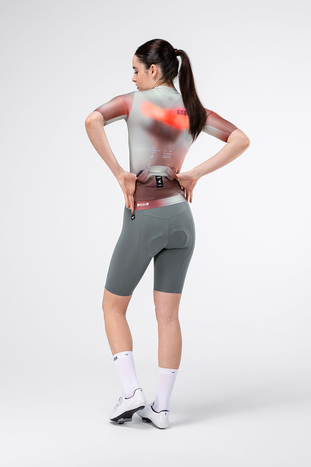 MAILLOT MANCHES COURTES ATTITUDE 2.0 FEMME FLANK 