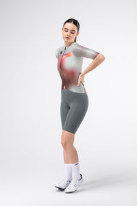 MAILLOT MANCHES COURTES ATTITUDE 2.0 FEMME FLANK 