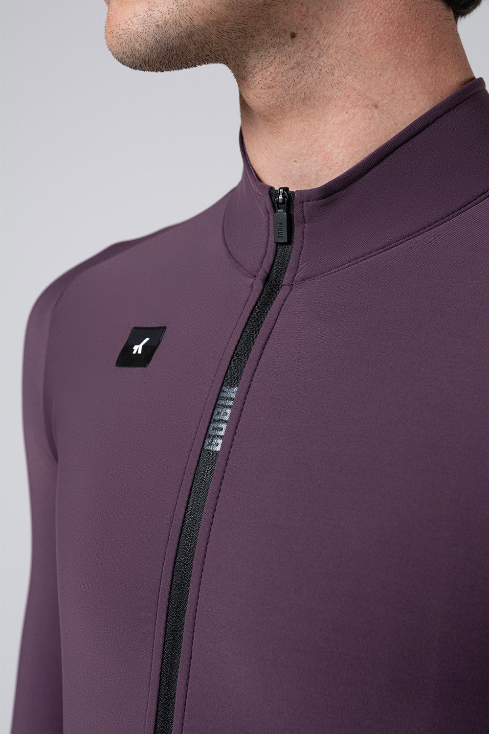 JERSEY LONG SLEEVE PACER SOLID 2.0 MEN NIGHTSHADE