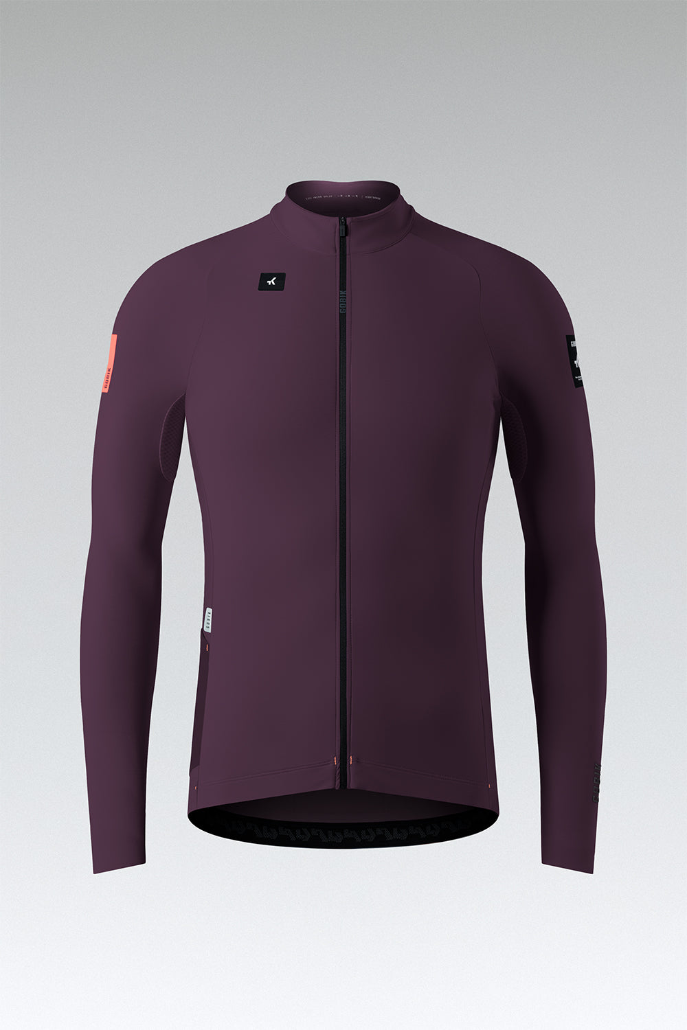 JERSEY LONG SLEEVE PACER SOLID 2.0 MEN NIGHTSHADE