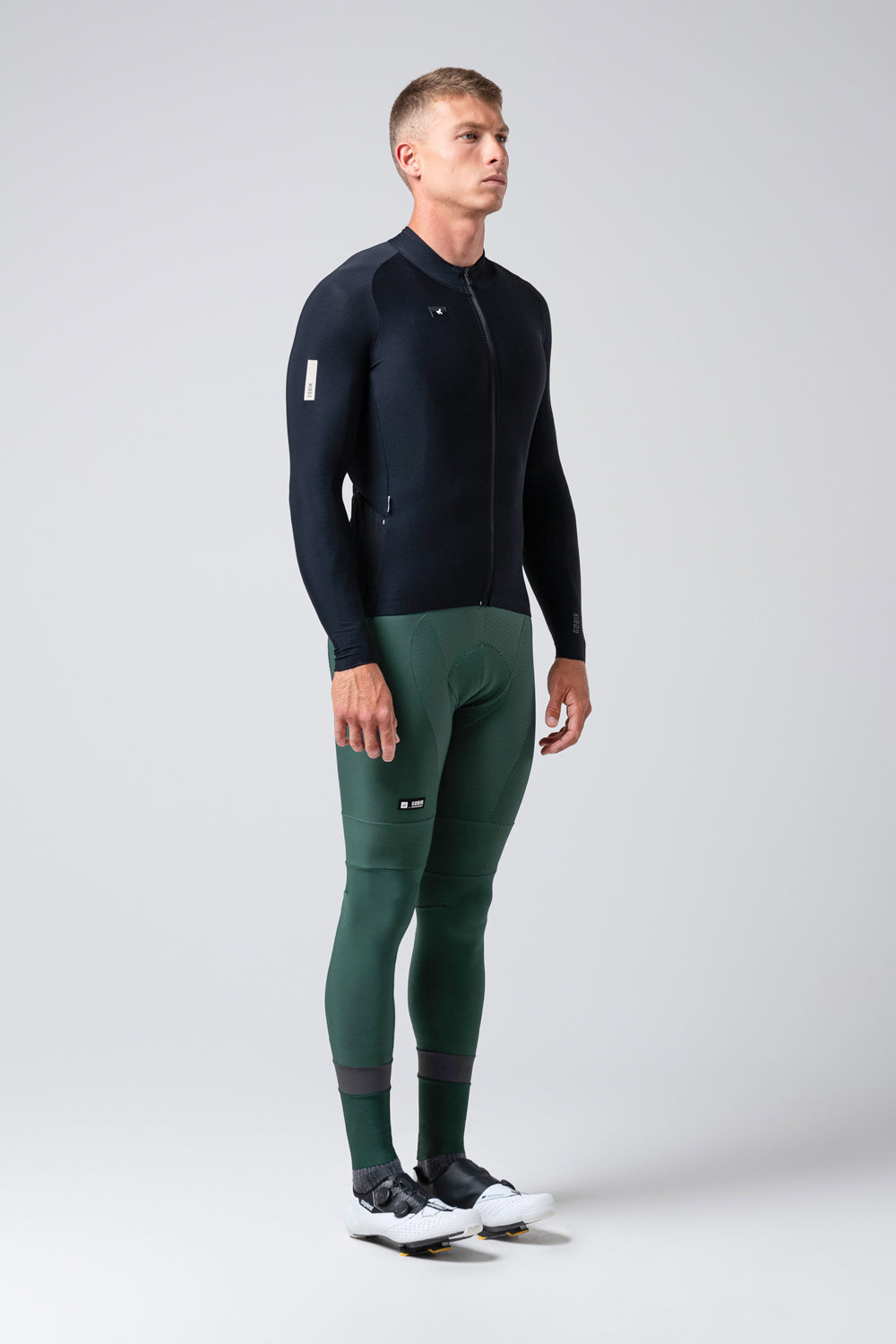 MAILLOT MANCHES LONGUES PACER SOLID 2.0 HOMME JASPER 
