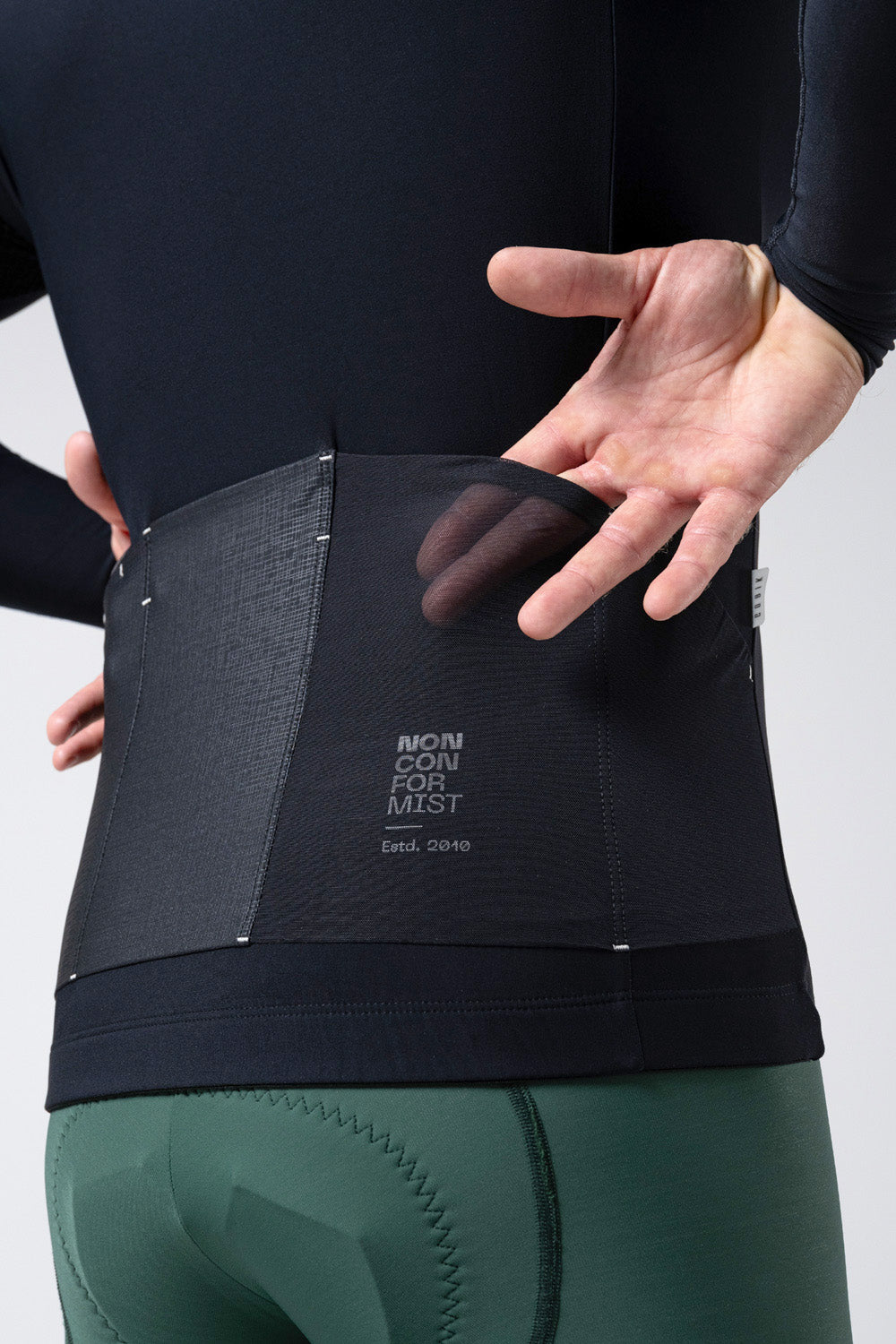 LONG SLEEVE JERSEY PACER SOLID 2.0 MEN JASPER 