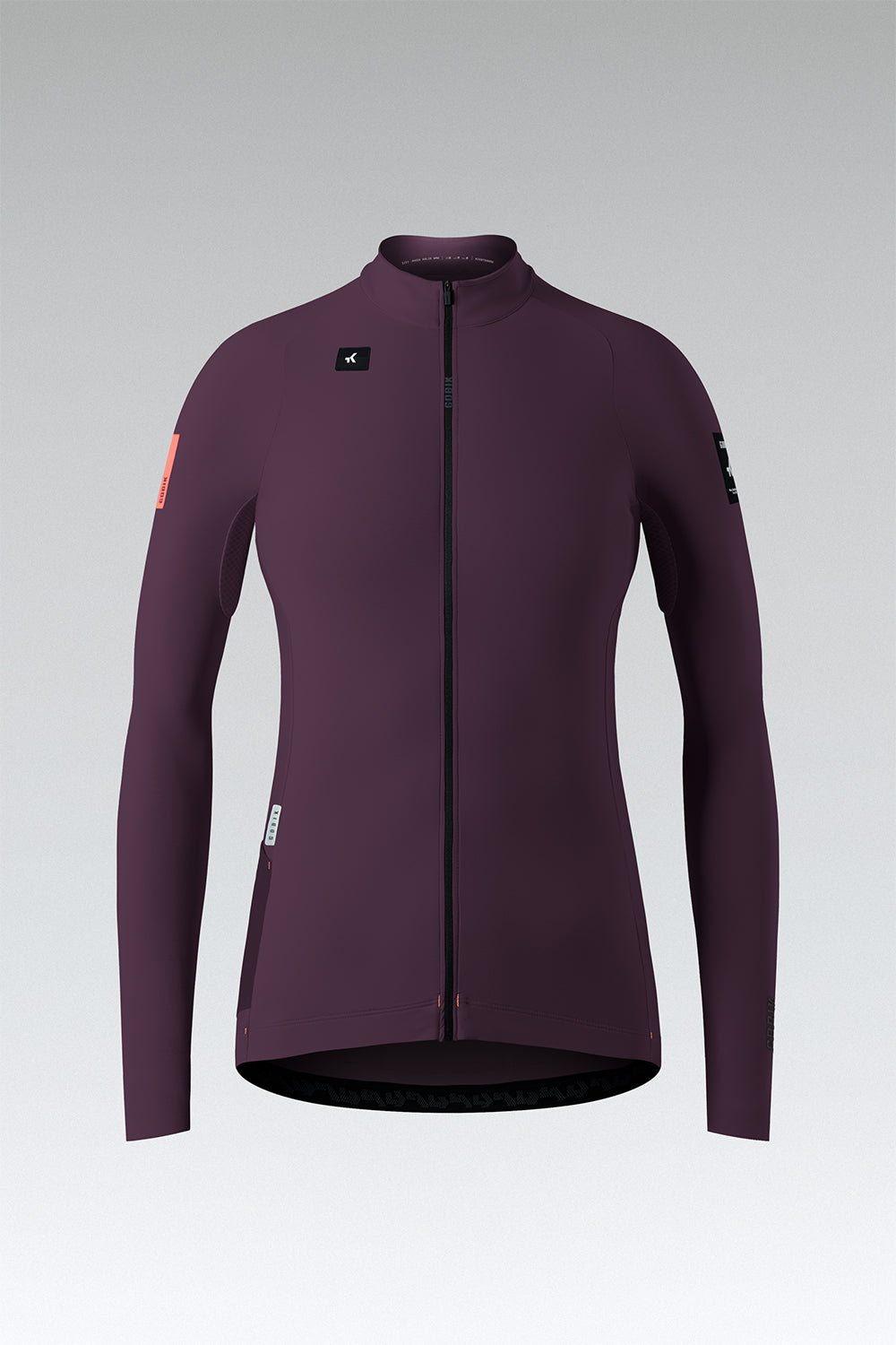 JERSEY LONG SLEEVE PACER SOLID 2.0 WOMEN NIGHTSHADE