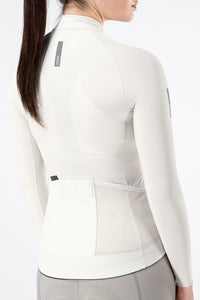 MAILLOT MANCHES LONGUES PACER SOLID 2.0 FEMME CREPE 