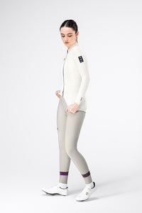 MAILLOT MANCHES LONGUES PACER SOLID 2.0 FEMME CREPE 