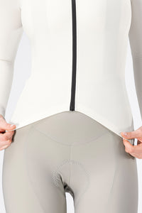 MAILLOT MANCHES LONGUES PACER SOLID 2.0 FEMME CREPE 