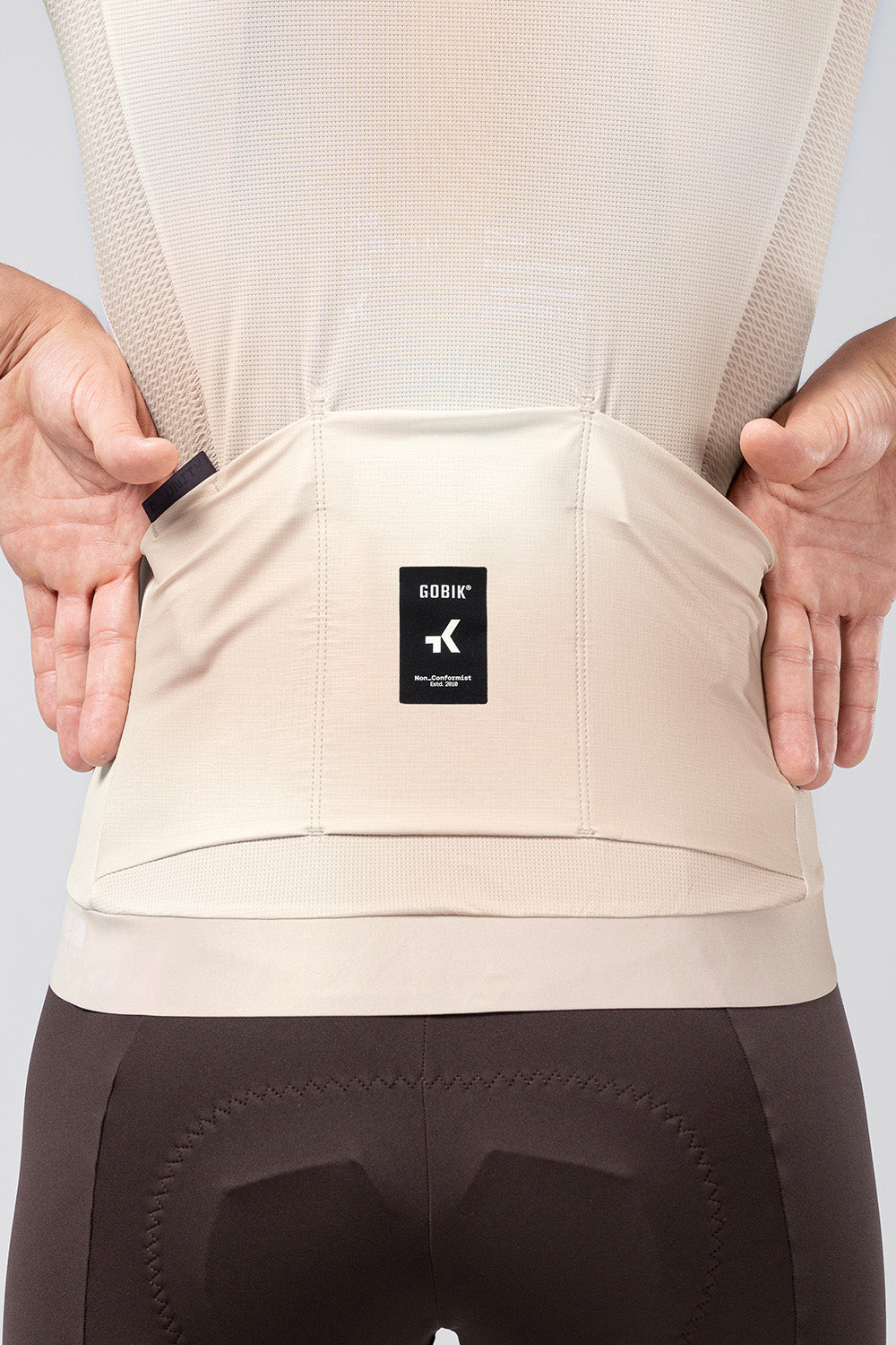 MAILLOT MANCHES COURTES CX PRO 4.0 UNISEX ALMOND 