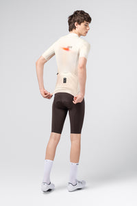 MAILLOT MANCHES COURTES CX PRO 4.0 UNISEX ALMOND 