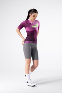 MAILLOT MANCHES COURTES CX PRO 4.0 UNISEX VIOLET 