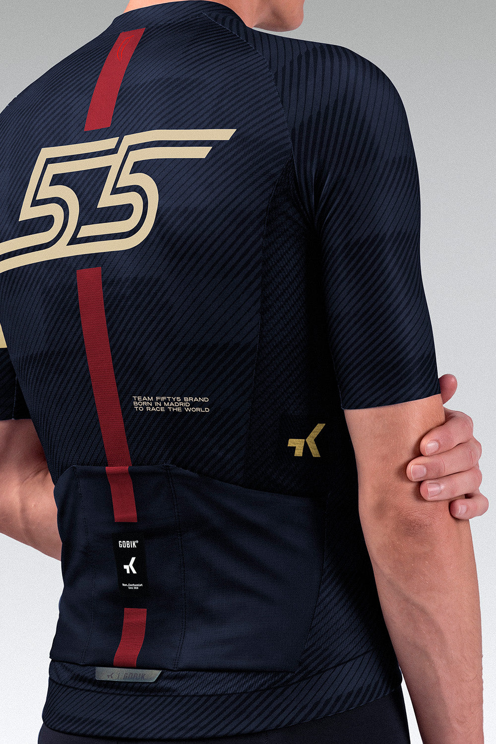 MAILLOT MANCHES COURTES CX PRO 4.0 UNISEX THE BLUE ONE 55 