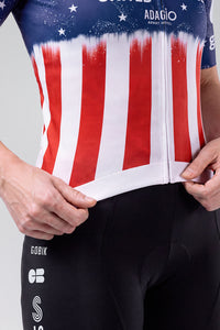 MAGLIA MANICA CORTA CX PRO 4.0 UNISEX FDJ SUEZ 26 USA CHAMPION 