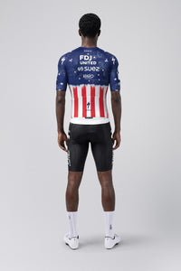 MAGLIA MANICA CORTA CX PRO 4.0 UNISEX FDJ SUEZ 26 USA CHAMPION 