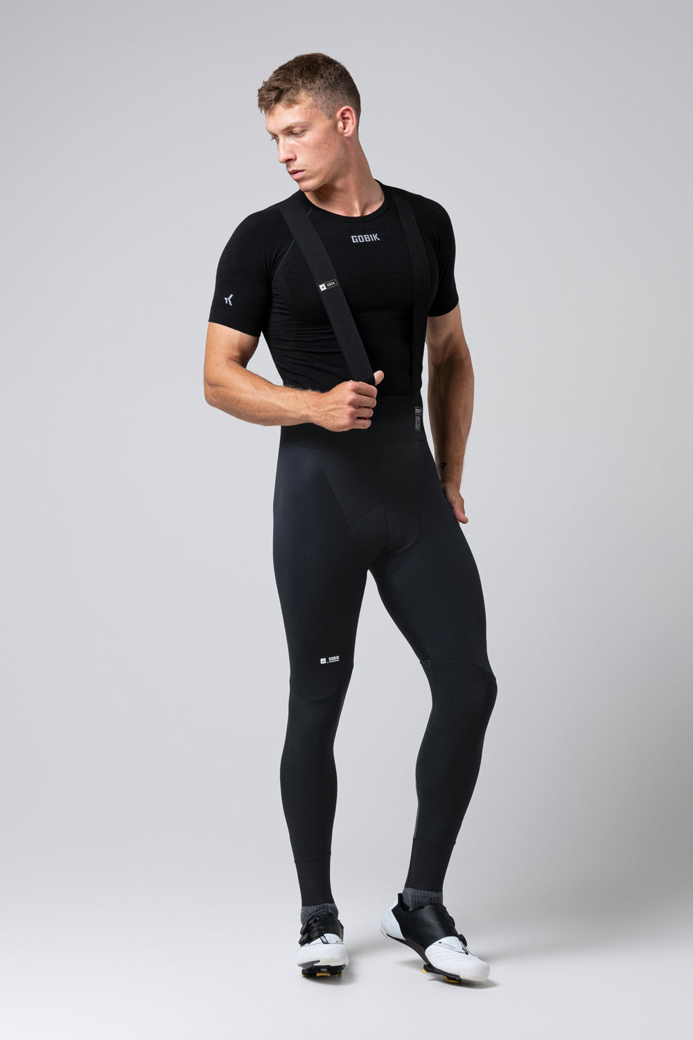 BIB TIGHTS SUBZERO MEN BLACK - K10 