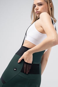 RADHOSE KURZ GRIT 3.0 DAMEN PINEWOOD - K9 