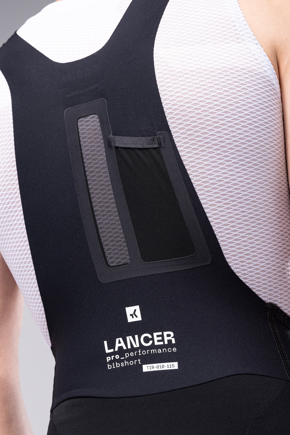 BIB SHORTS LANCER MEN NETCOMPANY INEOS BLACK 26 - K10 