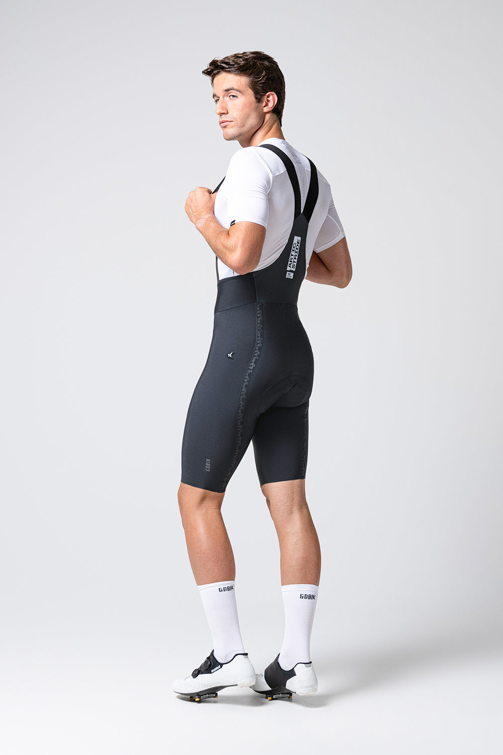 BIB SHORTS ARTIC STRIDE MEN BLACK - K10 