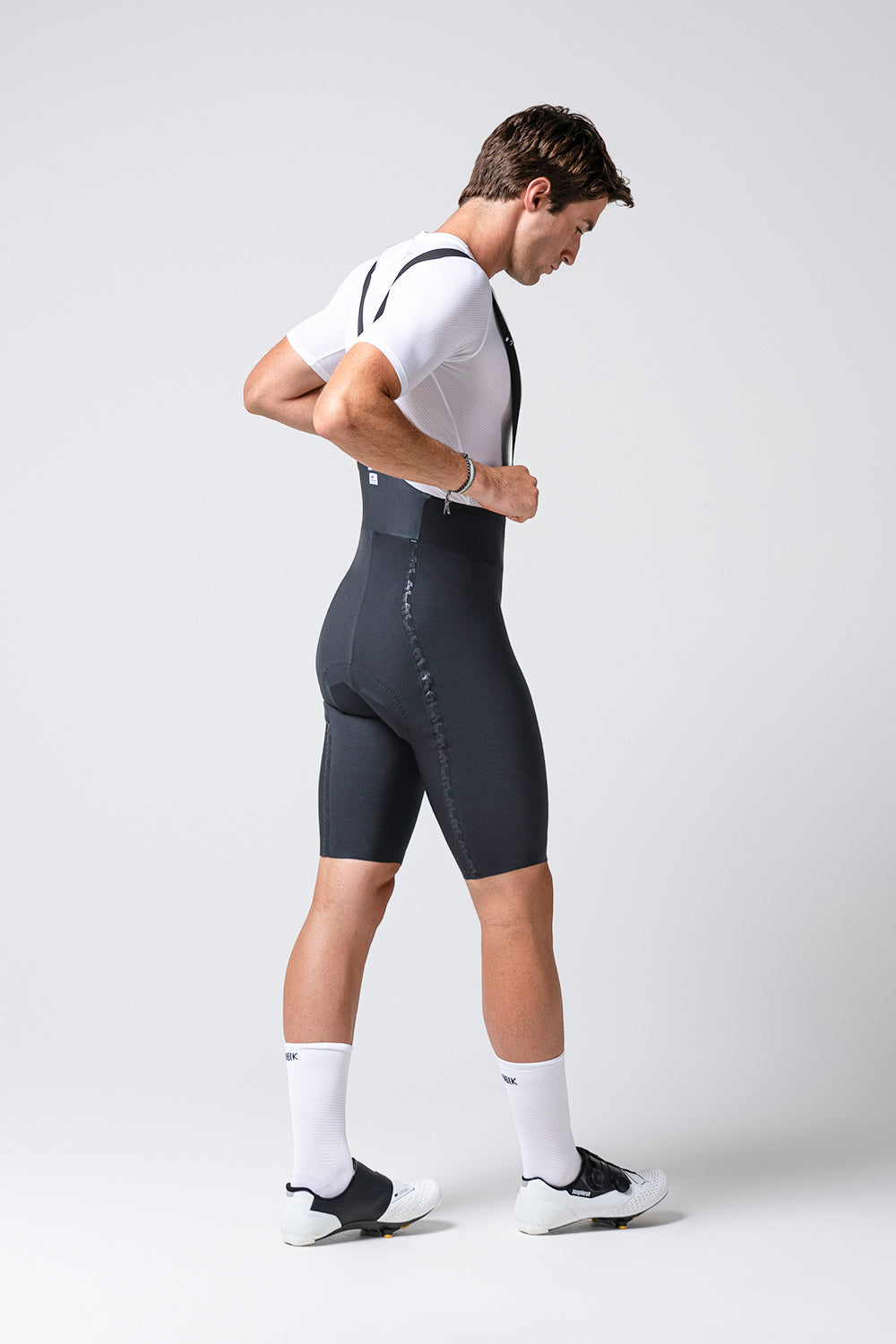BIB SHORTS ARTIC STRIDE MEN BLACK - K10 