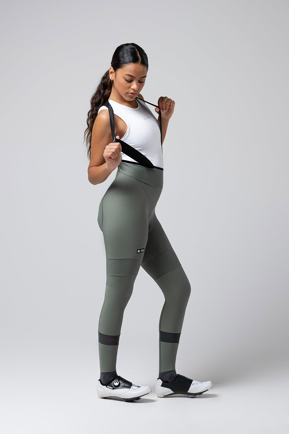 BIB TIGHTS ABSOLUTE 7.0 WOMEN EVERGREEN - K9