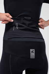 CHAQUETA MANGA CORTA ENVY 3.0 MUJER JET BLACK