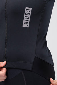CHAQUETA MANGA CORTA ENVY 3.0 MUJER JET BLACK