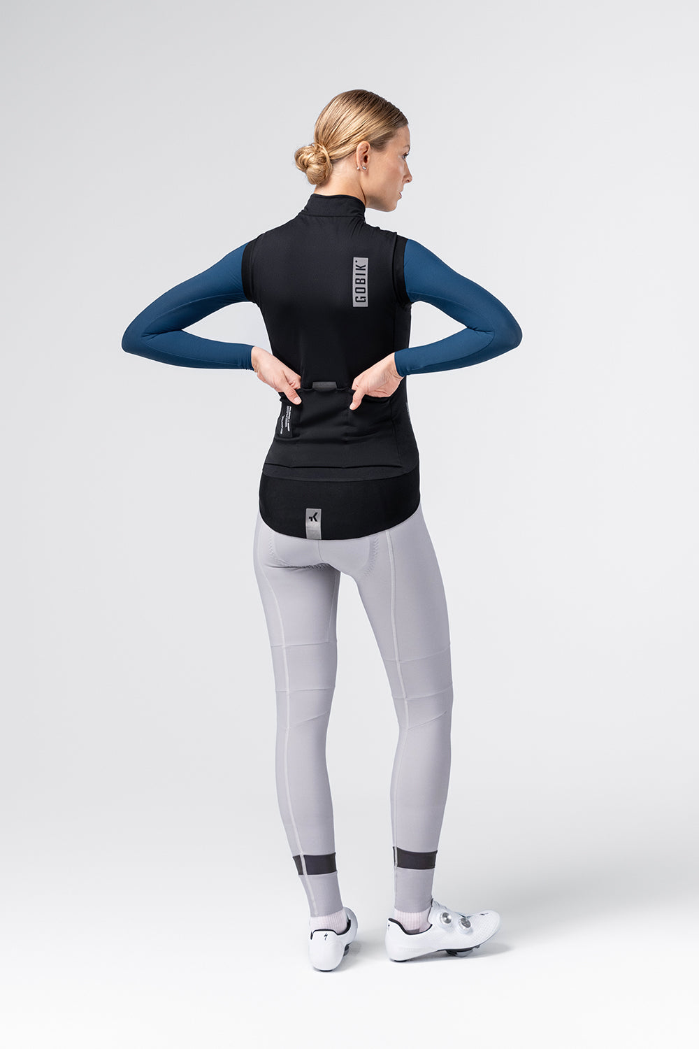 CHALECO ENVY MUJER JET BLACK