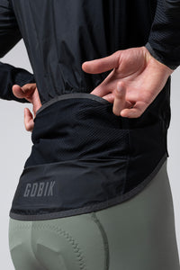 CHAQUETA EXO 2.0 UNISEX ROYAL BLACK