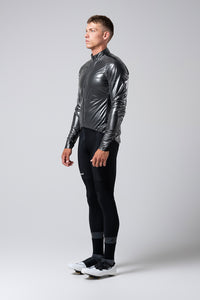 LIGHTWEIGHT WATERPROOF JACKET PLUVIA 2.0 UNISEX TRUE BLACK 