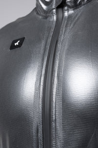 LIGHTWEIGHT WATERPROOF JACKET PLUVIA 2.0 UNISEX TRUE BLACK 