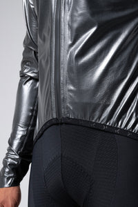 LIGHTWEIGHT WATERPROOF JACKET PLUVIA 2.0 UNISEX TRUE BLACK 